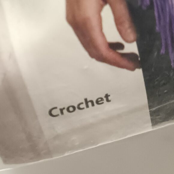 Annie's Hook & Needle Kit Club-Steppin Out Poncho Kit-HNK015-Crochet-Purple - Picture 5 of 5